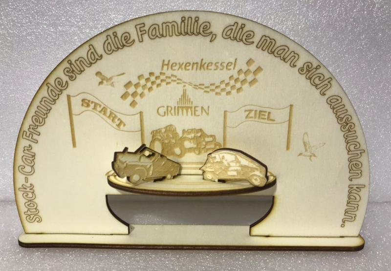 Stock Car Grimmen Aufsteller